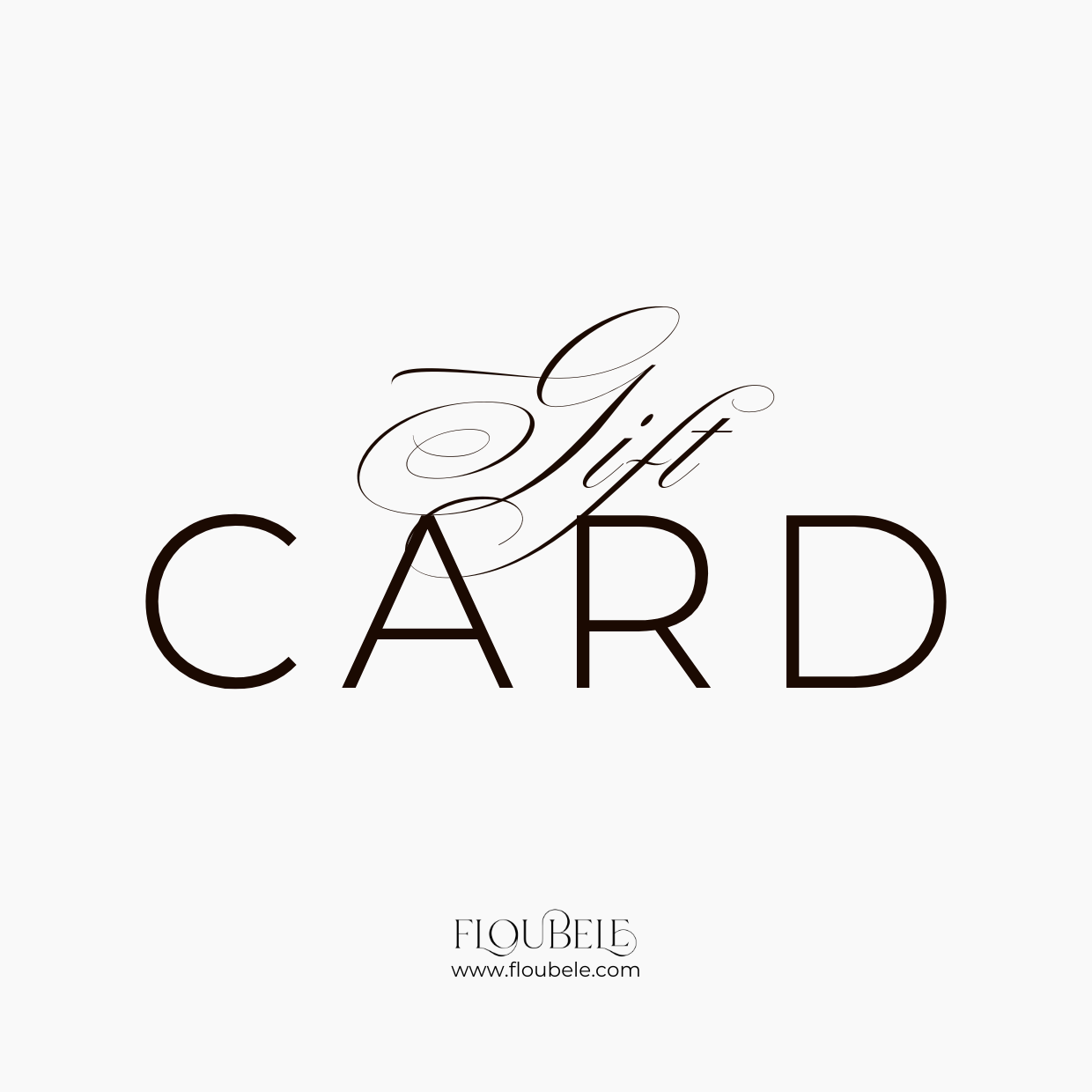 Gift Card Floubele Ropes